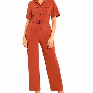 DONNA MORGAN Dream Crepe Jumpsuit SIZE 2 NWT